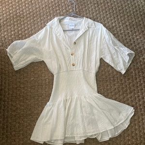 Cutest white dress!